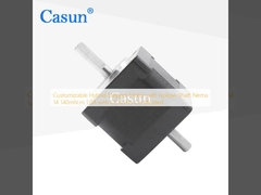 Motor paso a paso híbrido personalizable con eje hueco Nema 14 140mN.m 1.0A con certificación CE RoHS