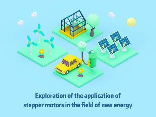 Las últimas noticias de la compañía alrededor Exploración de la aplicación de los motores paso a paso en el campo de las nuevas energías