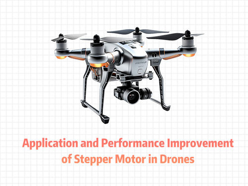 Las últimas noticias de la compañía alrededor Aplicación y mejora del rendimiento del motor paso a paso en drones.