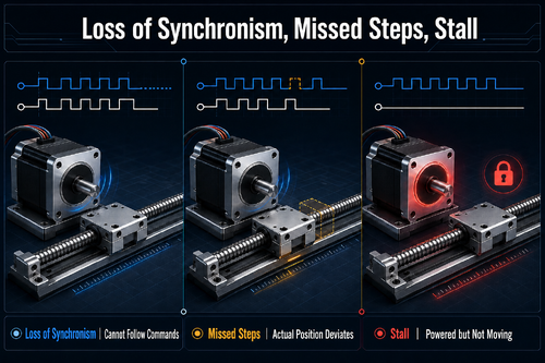 Últimos blogs de la empresa sobre Loss of Synchronism, Missed Steps and Stall: What Is the Difference?