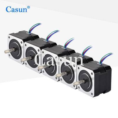 Buen precio Motor paso a paso de 40 mm 2 fase 12V NEMA 17 con temperatura ambiente de -20 oC a 50 oC En línea