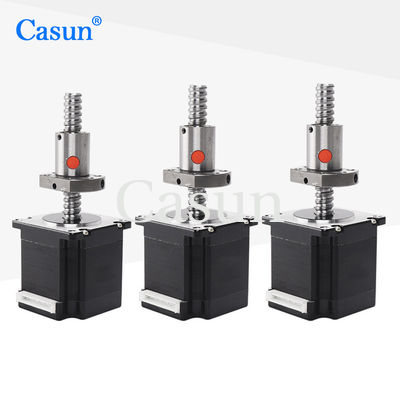 Buen precio 0.5Amp Nema 11 Rod de tornillo de bola motor paso a paso 32mN.M motor paso a paso lineal En línea