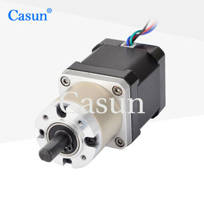 Buen precio motor de pasos adaptado 2.77V de la nema 17 de 42x42m m con el reductor del engranaje de la caja de engranajes En línea