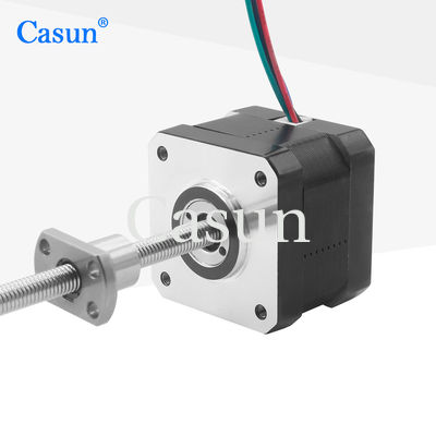 Buen precio Motor paso a paso de tornillo a bolas NEMA 17 1.28A para líneas de montaje automatizadas En línea
