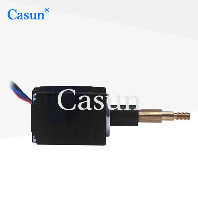 Buen precio Motor paso a paso lineal Casun con 0.8 Kg a 600 PPS 1.8° Grados Nema 8 Motor paso a paso de alta precisión En línea