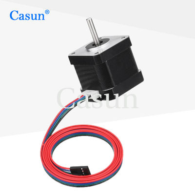 Buen precio Fabrica NEMA 17 2 motor paso a paso de fase 17HS15-1504S1 motores de corriente continua con CE ISO ROHS En línea