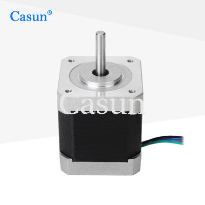 Buen precio grado DC 1.5A eléctrico del motor de pasos 1,8 de la nema 17 de los 450mN.M con el CE ROHS En línea