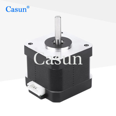 Buen precio 【42SHD0261】42X42X40mm 1.68A  2 Phase Bipolar Hybrid 12V DC NEMA 17 Stepper Motor 17HS4401 En línea