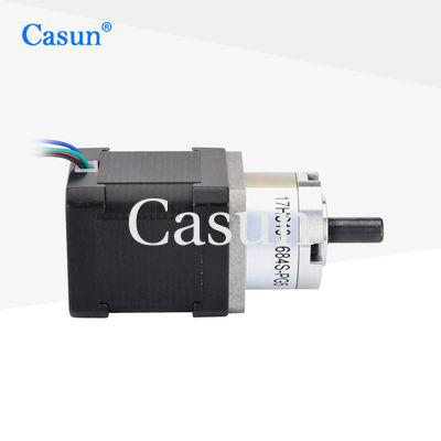 Buen precio 42*34MM NEMA 17 Motor paso a paso de la caja de engranajes de 2 fases Motor paso a paso de 13.2V En línea