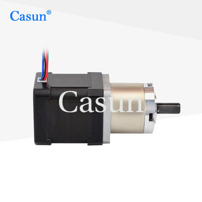 Buen precio 0.4A NEMA 17 Motor paso a paso con engranaje de 2 fases Motor paso a paso homologado por la Directiva RoHS En línea
