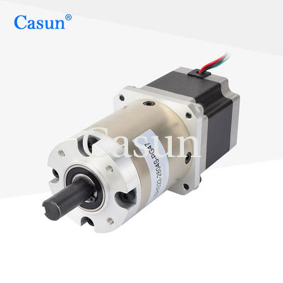 Motor de pasos 23HS22-280 de la caja de cambios planetaria de la nema 23 del 1:64 del ratio de reducción del engranaje para el brazo robótico del dispositivo médico del CNC