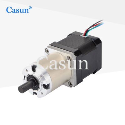 NEMA17 Relación 99.5/1 Motor paso a paso de la caja de engranajes planetaria 0.44mN.m Para el brazo del robot CNC