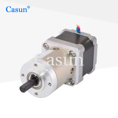 NEMA 14 Motor paso a paso de doble eje con caja de engranajes 19/1 35*35*28mm