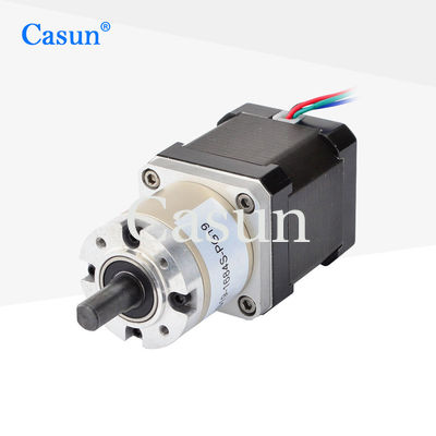 Buen precio Motor paso a paso de la caja de cambios NEMA 17 para robot 17HS15-1684S-PG27 En línea
