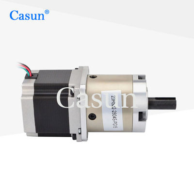 Buen precio NEMA23 Relación 15/1 Motor paso a paso de engranaje con caja de engranajes Reducción planetaria Motor paso a paso de 57 mm En línea