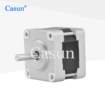 Buen precio Fase bipolar híbrida 2 39X39x26m m de la nema 16 del motor de pasos de 0.4A 12V En línea