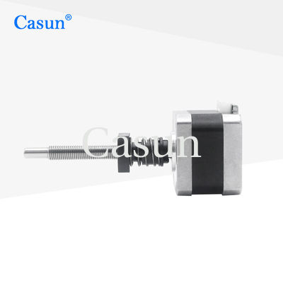 Buen precio Motor de pasos de la nema 17 del cautivo 34m m con el motor de paso linear del tornillo de posicionamiento 42m m En línea
