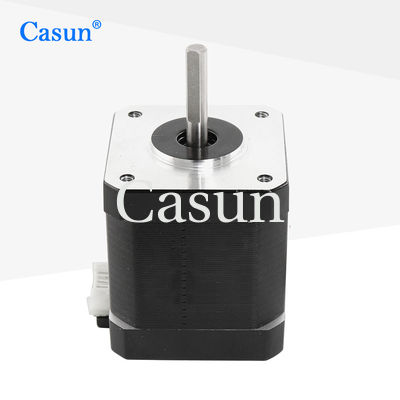 Buen precio motor de pasos de la nema 17 de 1.8A 3.24V motor de escalonamiento de 2 fases 42x42m m En línea