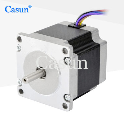 Buen precio NEMA 23 doble eje 8 conductores 1.8 grados 1.26N.m motor paso a paso 57x57mm para CNC En línea