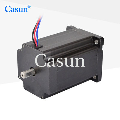 Buen precio Motor NEMA de 24 pasos negro 4100mN.M Motor de doble eje paso a paso En línea