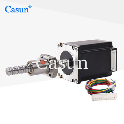 Buen precio Motor paso a paso lineal con tornillo de bola 3A 2000mN.M 57x57x76mm En línea