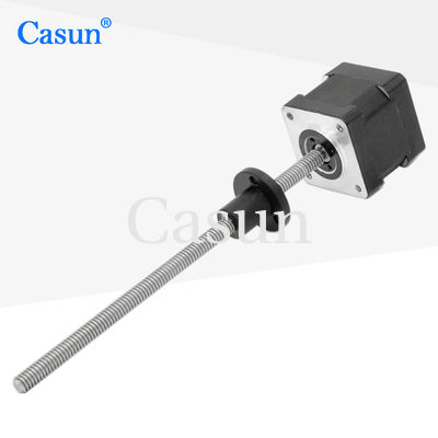 200mN.M NEMA 14 motor paso a paso con tornillo de plomo Tr8x8 P2 motor paso a paso cautivo para equipos Madecal