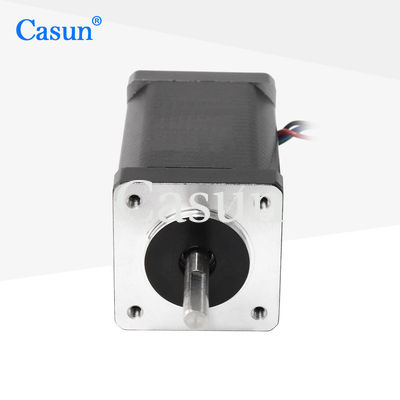 14 7.5V impresora híbrida del motor de pasos 0.5A los 230mN.M Black Color For 3D