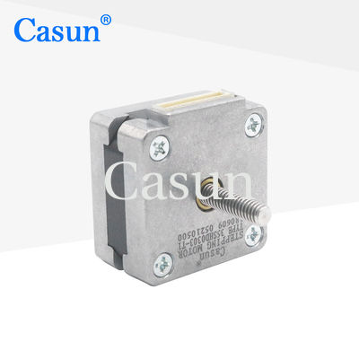 motor de pasos de la nema 14 de 0.12kg Tr5*2 con el motor de pasos del tornillo de posicionamiento no prisionero