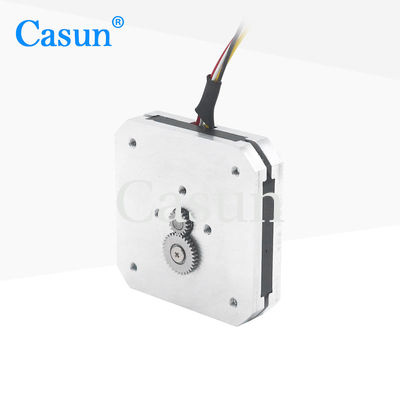Buen precio 1.8 Grado delgado motor paso a paso NEMA 17 motor plano 100mN.m 42 * 42 * 14mm con ISO CE ROHS En línea
