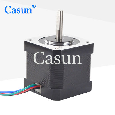 Buen precio 2 Fase NEMA 17 1.8deg 45Ncm ((60oz.in) 1.5A 3.0V cuerpo de 40mm 4 alambres Motor paso a paso bipolar En línea