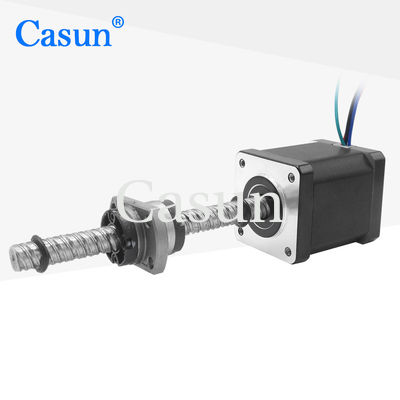 Motor de pasos de la nema 14 del ángel 1.8° con el tornillo de posicionamiento los 0.36N.M Tr 8*8