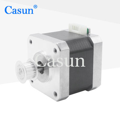 Buen precio Motor de pasos híbrido de la nema 17 del】 42x42x40m m del 【42SHD0229 con el engranaje 0.38Nm para la impresora del eje 3D de XYZ En línea