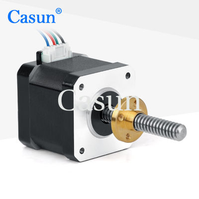 Motor paso a paso híbrido Casun Linear 42x42mm Tr8x8 para fresadora CNC