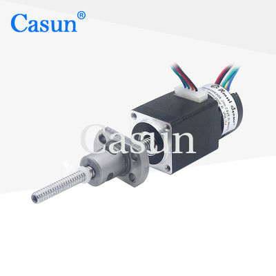 motor de pasos del lazo de la nema 8 de 20×20×27.5m m del motor del tornillo cercano de la bola con el codificador
