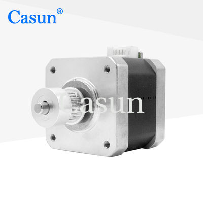 Buen precio 42X42X40mm 1.8 grado 2 fase 0.5Nm con Nema 17 motor paso a paso del eje de engranajes para CNC En línea