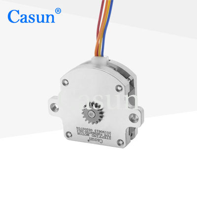 Buen precio Motor paso a paso de panqueques 1.8 grado 2 fase 1.55 V 13 mm Eje de engranaje para máquina SMT En línea