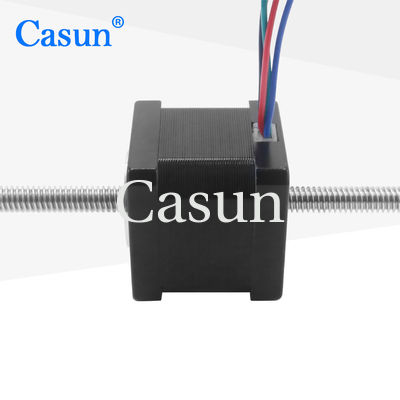 Buen precio Tornillo de posicionamiento no prisionero linear del motor de pasos de la nema 14 Tr6.35 35m m para el equipo de la automatización En línea