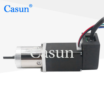 Buen precio Motor paso a paso NEMA 11 de alto par 28*28*45mm 0.67A con codificador 10 1 relación de reducción En línea