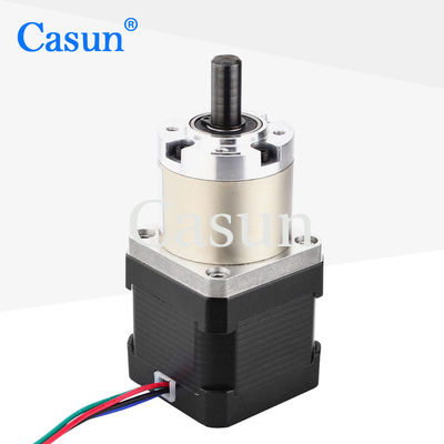 Buen precio Motor paso a paso NEMA 17 con caja de cambios 100/1 cuerpo de 40 mm con CE En línea