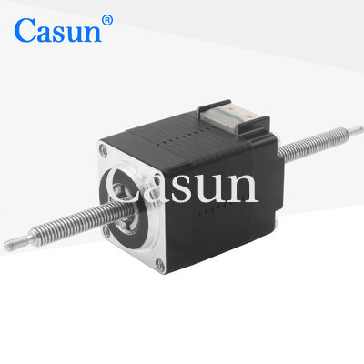 Buen precio Nema 8 1,8 grados motor paso a paso de corriente continua no cautivo 27 mm cuerpo 0.5A para equipos de belleza En línea