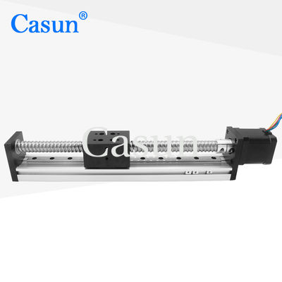 Micro Nema 17 de la bola de tornillo de deslizamiento de tren con Nema 17 híbrido motor paso a paso CE RoHS certificaciones