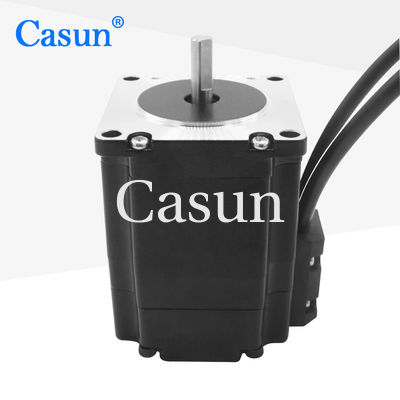 Buen precio 57*54mm 0,9 grados de bucle cerrado Nema 23 motor paso a paso 1.2N.M para el motor eléctrico del kit Cnc En línea