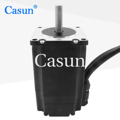 Buen precio Motor de bucle cerrado Nema 23 personalizable con torque de retención de 1200mN.M En línea