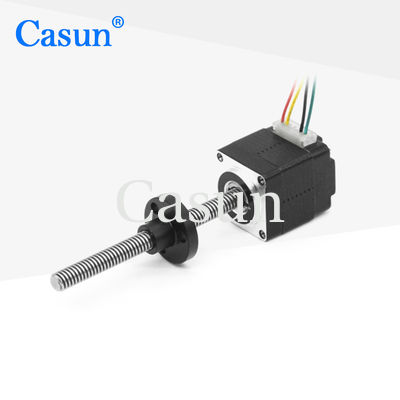 Buen precio Color negro Tr4x2 del motor de pasos del tornillo de avance híbrido de Casun Nema8 En línea