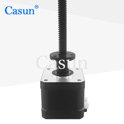 Buen precio Externo linear de Rod Micro Actuator Lead Screw Tr8 del hilo del motor de pasos de la nema 17 linear En línea