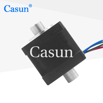 NEMA 14 Motor paso a paso hueco de doble eje 1.0A 0.19N.M para escáneres de imagen