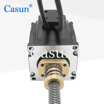 1,8 grados 2 motor de pasos linear de la nema 23 de la fase con el codificador 57*57*45m m los 0.9N.M 4 alambres