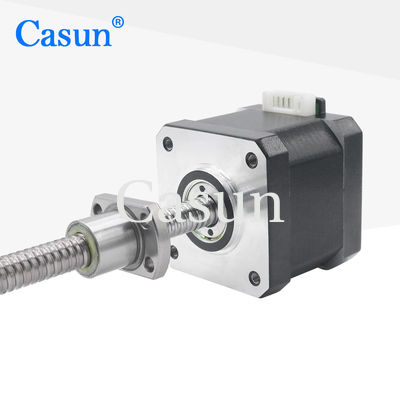 Buen precio Cuerpo linear del tornillo de posicionamiento del motor de pasos de la nema 17 Tr8*2 40m m los 0.45N.M For Industrial Automation En línea