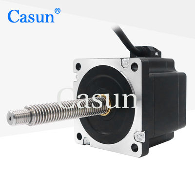Buen precio Personalización NEMA 34 Motor de paso lineal híbrido no cautivo de 76 mm cuerpo a prueba de agua En línea