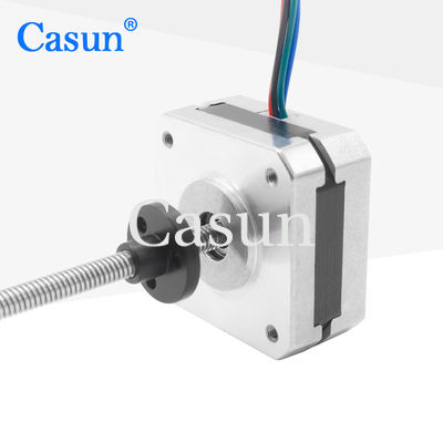 Buen precio NEMA 17 Motor paso a paso cautivado cuerpo ultra delgado de 20 mm 1.0A 0.13N.m para instrumento preciso En línea